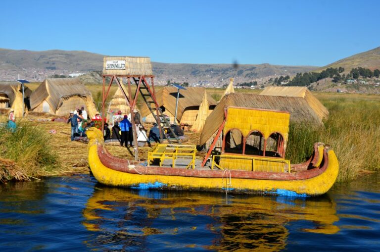 Lire la suite à propos de l’article Excursion au lac Titicaca, les îles Uros et l’île Taquile
