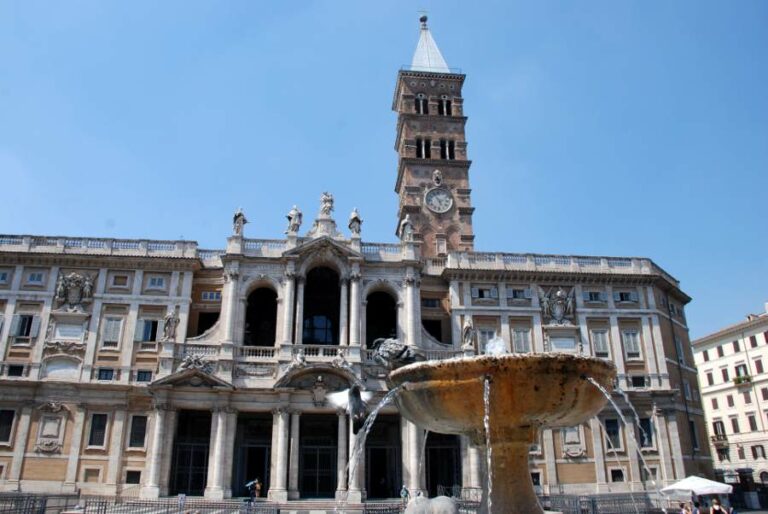 Lire la suite à propos de l’article Arrivée à Rome, basilica di Santa Maria Maggiore